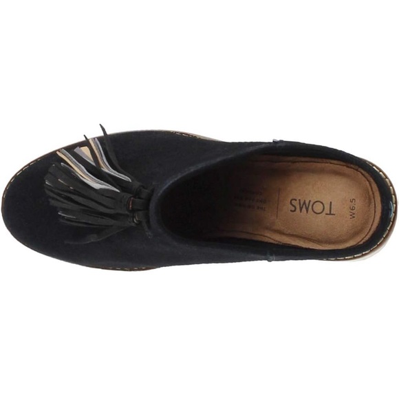 Toms Leila Tassel Mule - Picture 7 of 12